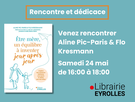 Visuel de Samedi 24 mai : rencontre et dédicace avec Aline Pic-Paris et Flo Kresmann